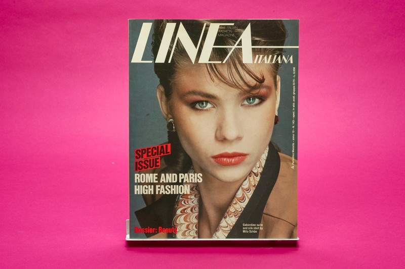 LINEA ITALIANA Magazine Issue 143 March 1983 GUY BOURDIN, MARC HISPARD vintage