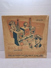 Walkie vintage Merit Dan Dare Space Control stazione radio giocattolo in scatola anni 50 ricambi