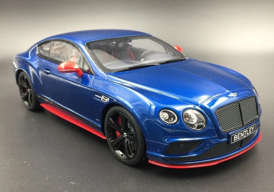  Bentley Continental GT Speed Black Edition 1/18 GT Spirit GTS006KJ  Foto 2 de 4
