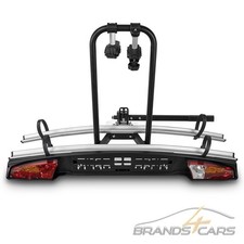 FAHRRADTRÄGER MERAK FÜR 2 FAHRRÄDER ANHÄNGERKUPPLUNG RÄDER ABKLAPPBAR AHK 