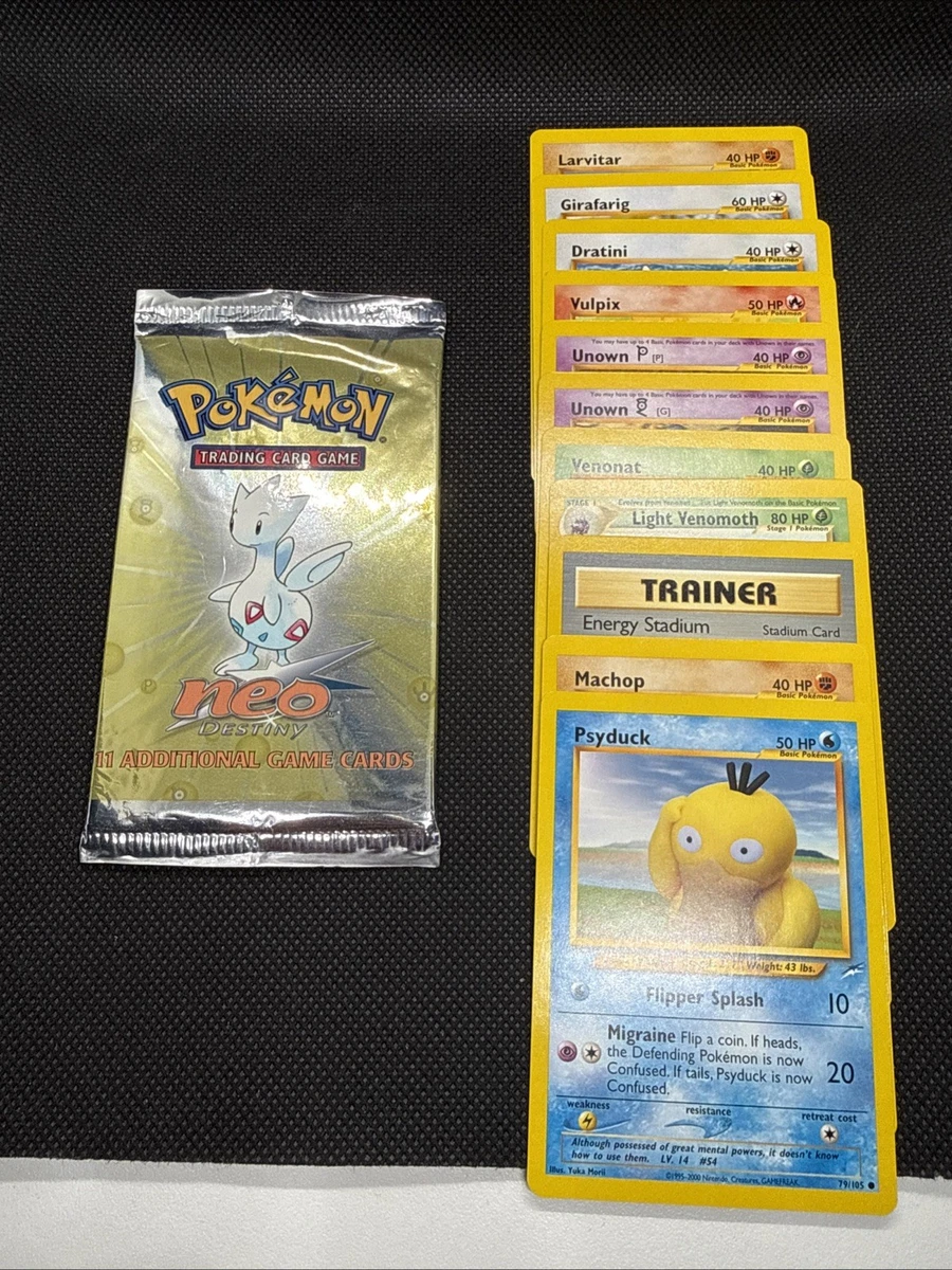 ポケモンカード　neo destiny 1ed 未開封　まとめ売り 5 Wizards of the Coast Pokémon TCG Neo Destiny Sealed Collectible