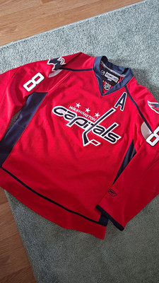 Reebok NHL Washington Capitals Ovechkin #8 Trikot Herren Rot/Blau/Weiß
