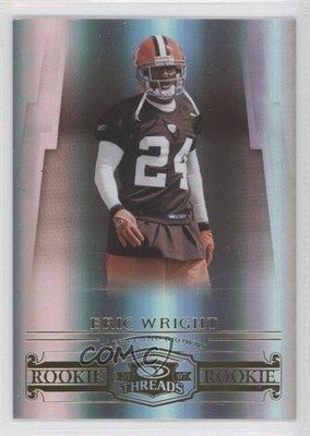 2007 Donruss Threads Rookie 725/999 Eric Wright #204 0f8