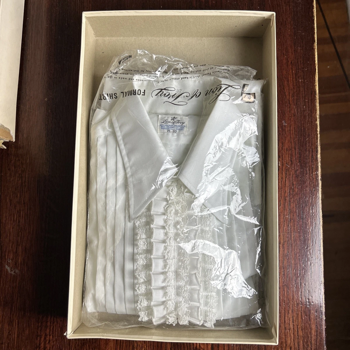Men's Ruffled Tuxedo Shirts products for sale | eBay