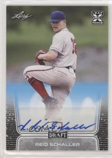2020 Leaf Draft Auto Reid Schaller #BA-RS1 Auto 0cv