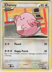 Chansey 58/123 HeartGold & SoulSilver Common