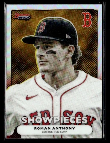 2025 Bowman's Best #BS-5 Roman Anthony Bowman Showpieces Card Boston Red Sox