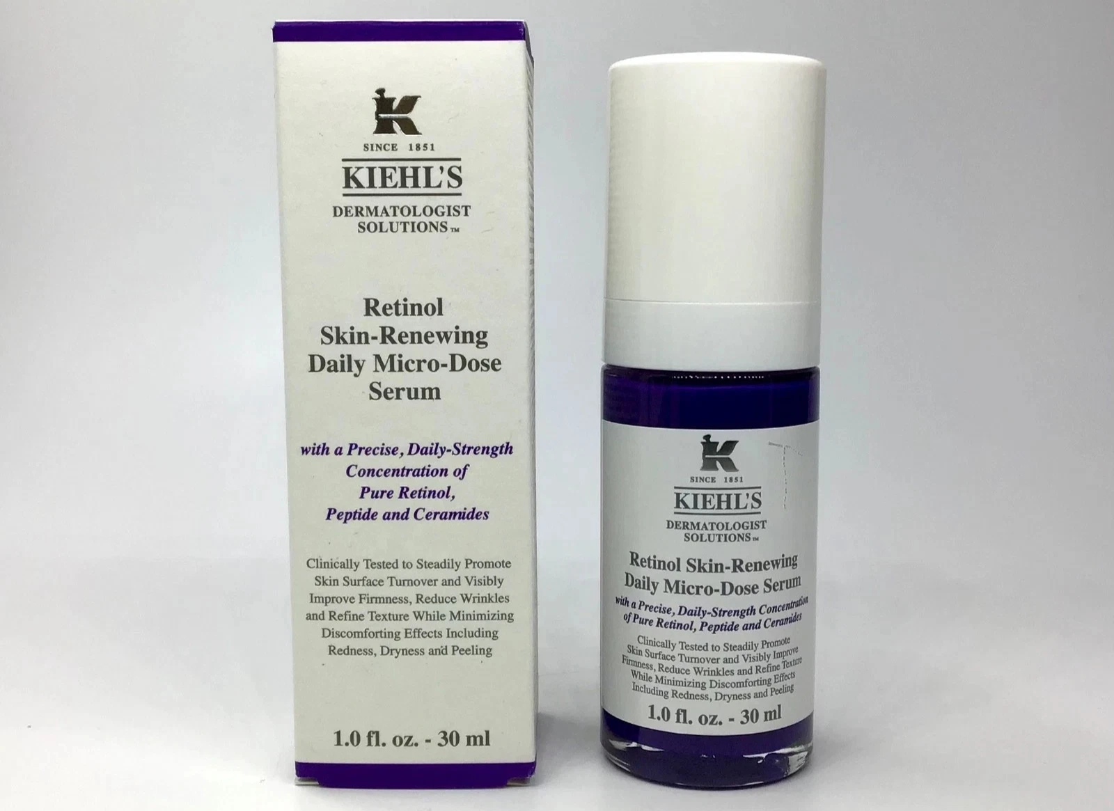Kiehl’s Retinol Skin-Renewing Daily Micro-Dose Serum ~ 1 oz / 30 ml - New in Box