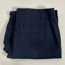 Nautica Mens Navy The Beacon Tapered Chino Stretch Pants Size 34 Very Good JFAJ3