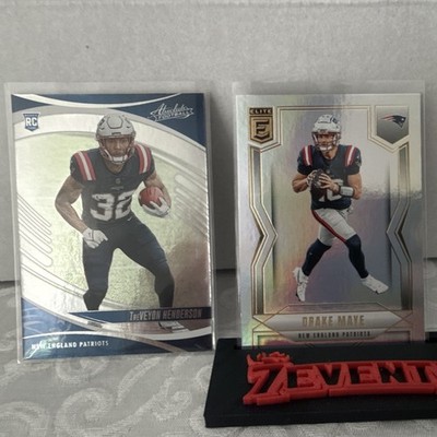 Panini 2025 Absolute & Donruss Elite Drake Maye/Henderson RC 2 Karten