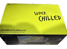  NEW  UNOPENED CORSAIR iCUE H100i ELITE CAPELLIX XT 2x120mm Liquid CPU Cooler