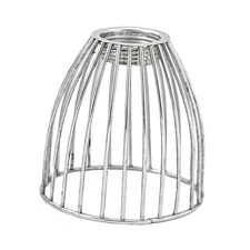 Pendant Lampshade Only Bulb Guard Cage Minimalist Industrial Light Bulb Cover