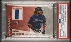 2019 TOPPS MAJOR LEAGUE MATERIAL VLADIMIR GUERRERO JR MAJOR LGE.MAT-PLATINUM 1/1