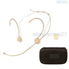 Pro Earhook Headset Microphone for Sennheiser Shure Wireless Foldable with 1 box