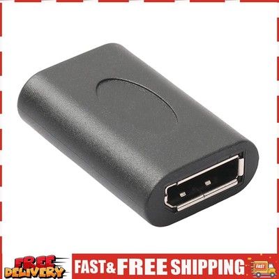 DisplayPort Coupler Black DP To DP Extension Adapter for All DP Male Cables SN9F