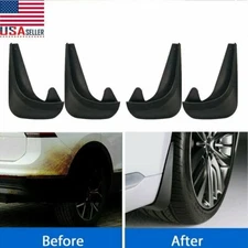 EVA Plastic Wearing Mud Flaps Splash Guards Fit For Car Front & Rear Fender