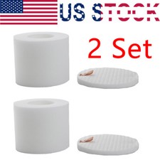 2 Set Foam Felt Filter For Shark NV650 Rotator Lift-Away Vacuum XFF650 & XHF650