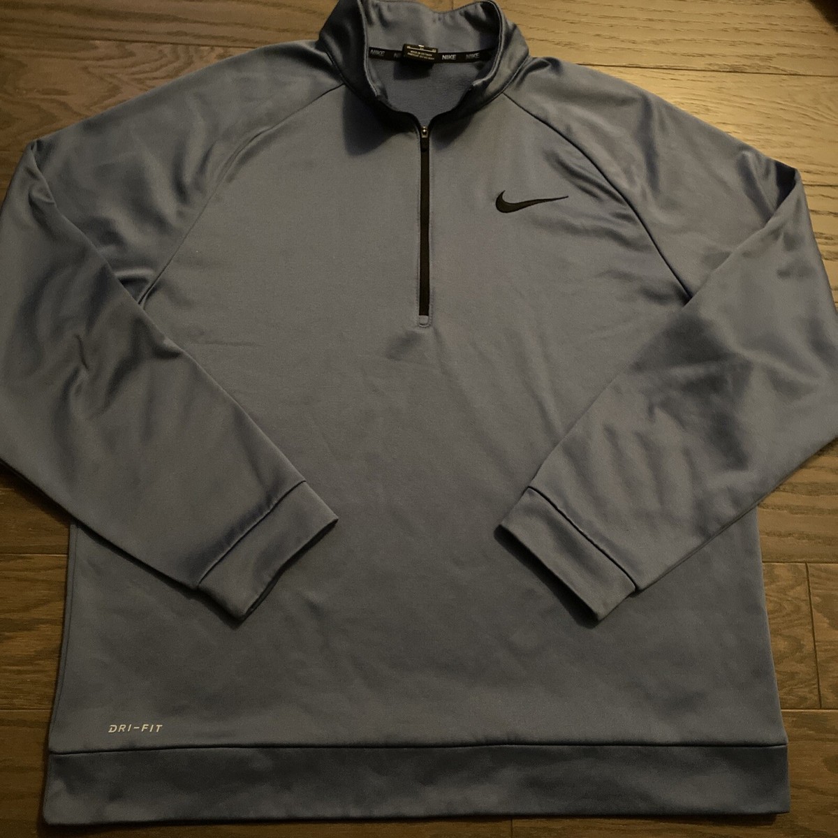 nike performance half zip