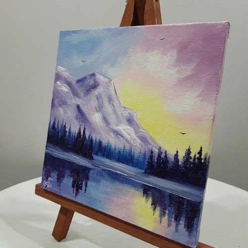 Ukraine Artist Mountain Oil Painting Landscape Original Wall Art Home Decor Gift - Picture 10 of 24