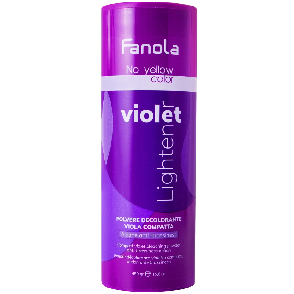 Fanola No Yellow Violet Aufheller 450g Aufheller in Pulverform, alle Haartypen