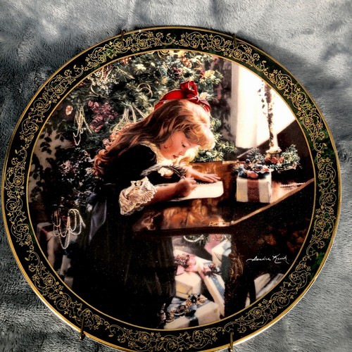 "Dear Santa" by Sandra Kuck Plate the First Issue in the Victorian Xmas # 2772C - Picture 3 of 11