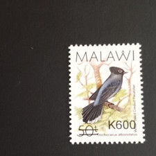 MALAWI 2017 50T/K600 O/PRINT ERROR SHOULD BE K900 UNMOUTED MINT  LOT 117