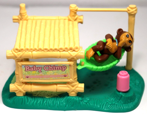 Littlest Pet Shop 1993 Baby Chimpancé Zoo Jungle Monkey Juego Kenner Toys D9 - Imagen 2 de 8