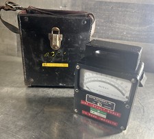 Vtg Weston Electrical Instrument AC Voltmeter Zero Corrector Model 433 With Case