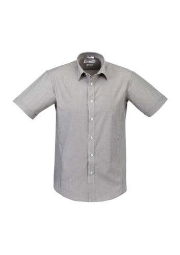 Shirts Mens Berlin BIZ S121ML ShortSleeved shirt 61% Cotton 35% Poly 4% Elastane - Picture 1 of 2