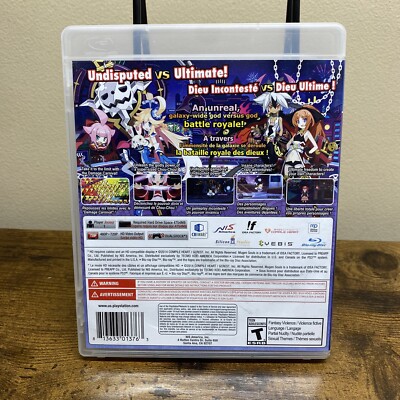 Mugen Souls Z (Sony PlayStation 3, PS3) Complete W/ Manual *CIB