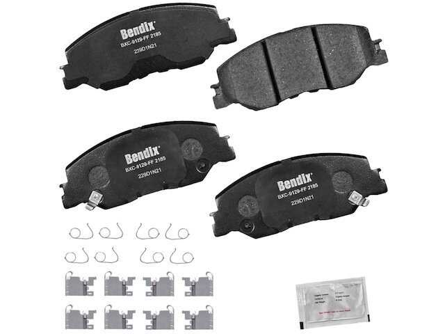 For 2019-2022 Honda Insight Brake Pad Set Front Bendix 91876MD