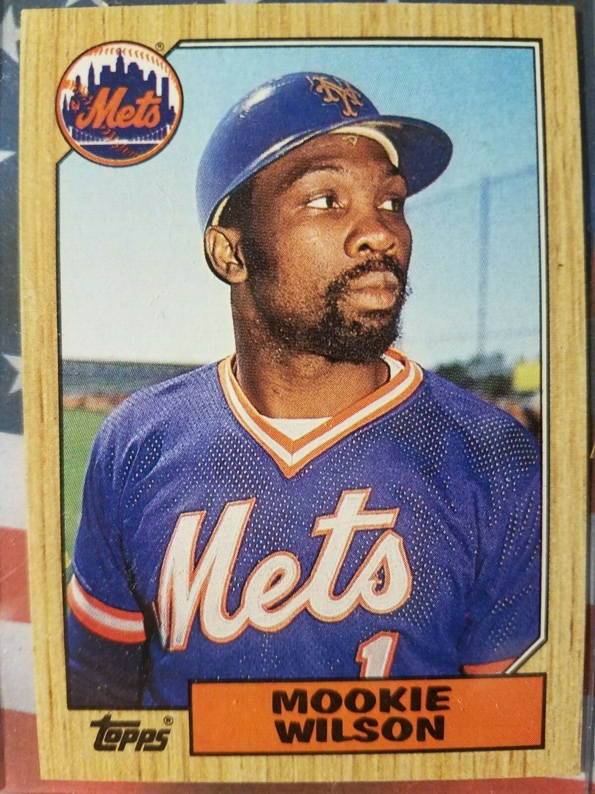 MOOKIE WILSON METS 1987 TOPPS CARD #625 | eBay