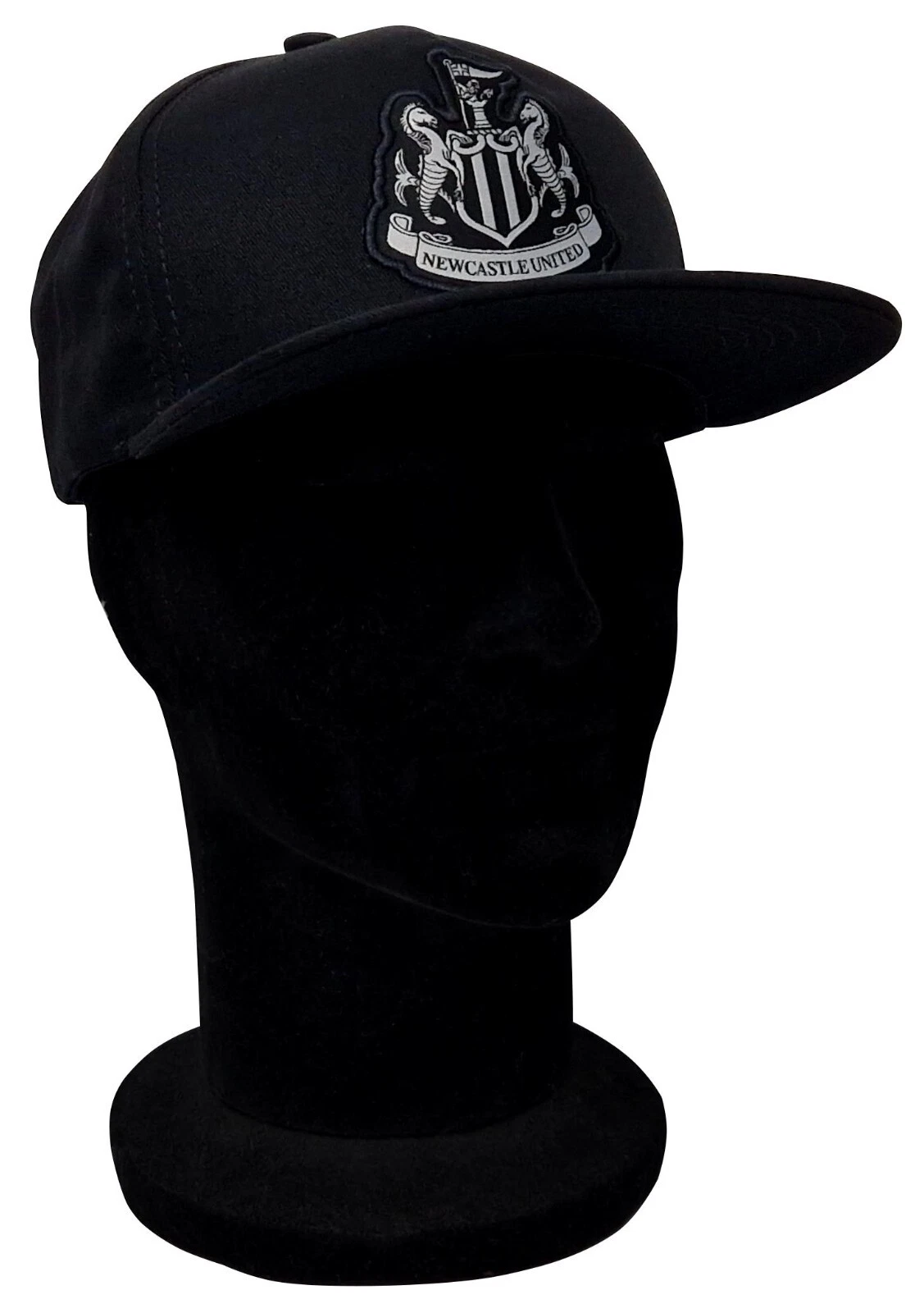 NEWCASTLE UNITED FC Official NUFC Silver Crest One Size Baseball Cap By Castore