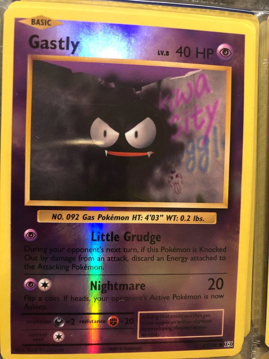 Pokemon XY Evolutions Reverse Holo Gastly 47/108 Fresh | 1 card | eBay
