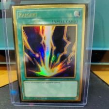 Raigeki - MGED-EN038 - Premium Gold Rare - 1. Edition - Sammelkarte Aus Maximum Gold: El Dorado