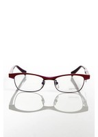 Alain Mikli Red Purple Metal Horn Rimmed A01296 M0hg Optical Glasses $399 on sale Alain Mikli Red Purple Metal Horn Rimmed A01296 M0hg Optical Glasses $399 on sale