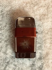 Lighter Vintage 1960s Scripto Lighter Red Starburst