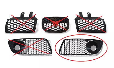 Pour Seat Leon Cupra K1 Disques De Frein Avant Perforés Mintex 345mm