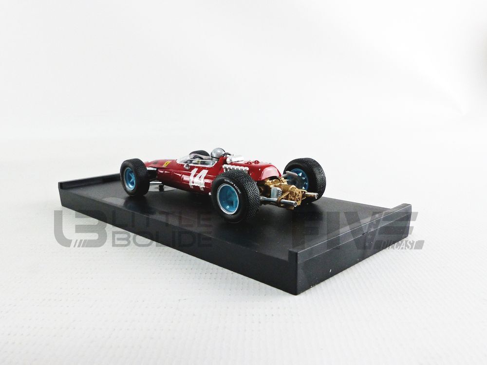 BRUMM 1/43 - FERRARI 512 F1 - GP USA 1965 AVEC PILOTE (P