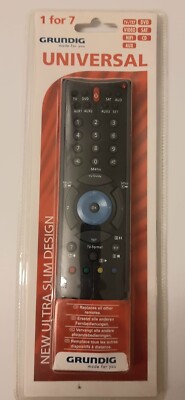 Grundig 7in1 Universal Remote Control Fernbedienung lernfähig programmierbar