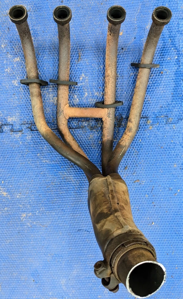 Tubo de cabezal de escape 1998-06 Suzuki Katana GSX600F GSX750F GSX 600 750 Foto 2 de 4