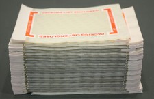  1000 3M Scotch Packing List Envelope Pads 8240P, 5" x 6" x 2.5 mil, Tape Pouch