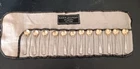 12 Gorham H205 Sterling Silver Salt Spoons Old Mark RARE w Original Case 36g