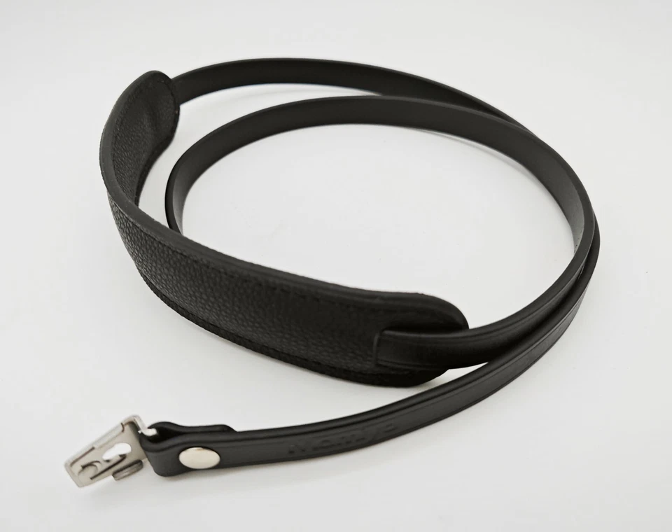 New Leather Shoulder Neck Strap F/ Mamiya 645 M645 1000S C220F C330 C330S Black - Image 2 of 4