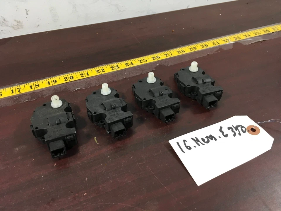 Mercedes-Benz E350 W212 2010-2016 calentador solapa actuador regulador motor conjunto 4 OEM Foto 2 de 4