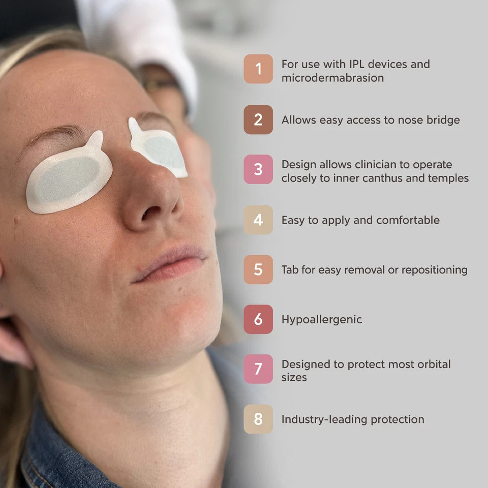 IPL-AID: Protector ocular desechable para un tratamiento seguro de IPL Foto 2 de 4