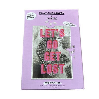 Let s Go Get Lost Puzzle 500 Piece Dave Bonaire