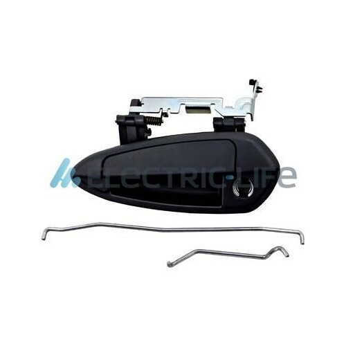 Poignée Extérieure De Porte Avant Gauche Electric Life ZR80894 Pour Fiat - Neuf, Transparent/chrome
