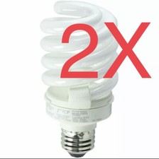  2 TCP 48923, 23 watt - 120 volt - T3 - E26 Base - 2,700K - Soft Light Bulbs 