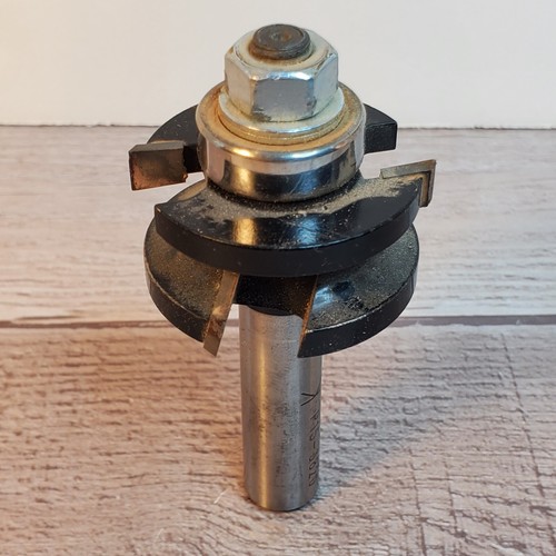 Used Rail & Stile 2pc Router Bit Set, 1/2" Shank | Part# P15-3820 | Woodworking - Picture 13 of 19